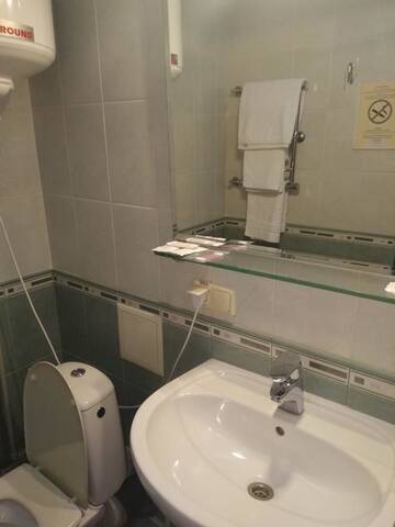 Фото номера Стандартный одноместный номер Отель Jolki-Palki Hotel г. Кременчуг 5