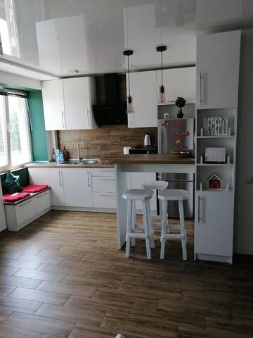 Фото номера Апартаменты с 1 спальней Апартаменты Studio Apartment Center г. Кременчуг 7